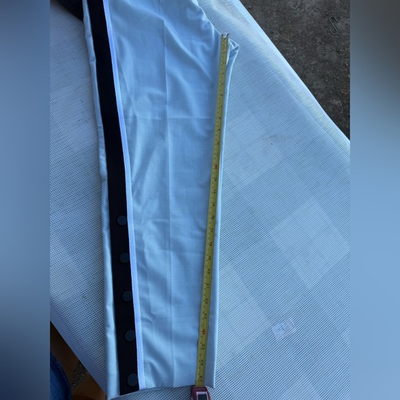 MAJE PARIS PAYOLI PANTS LIGHT BLUE
BLACK STRIPE MENS SIZE 3 - Picture 16 of 17